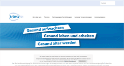 Desktop Screenshot of lvgfsh.de